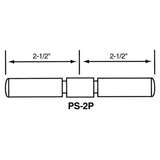3M™ PanelSafe™ 2-Way Pin PS-2P-B, works on breakers up to 2-1/2 inches away from the panel safe unit redirect to product page